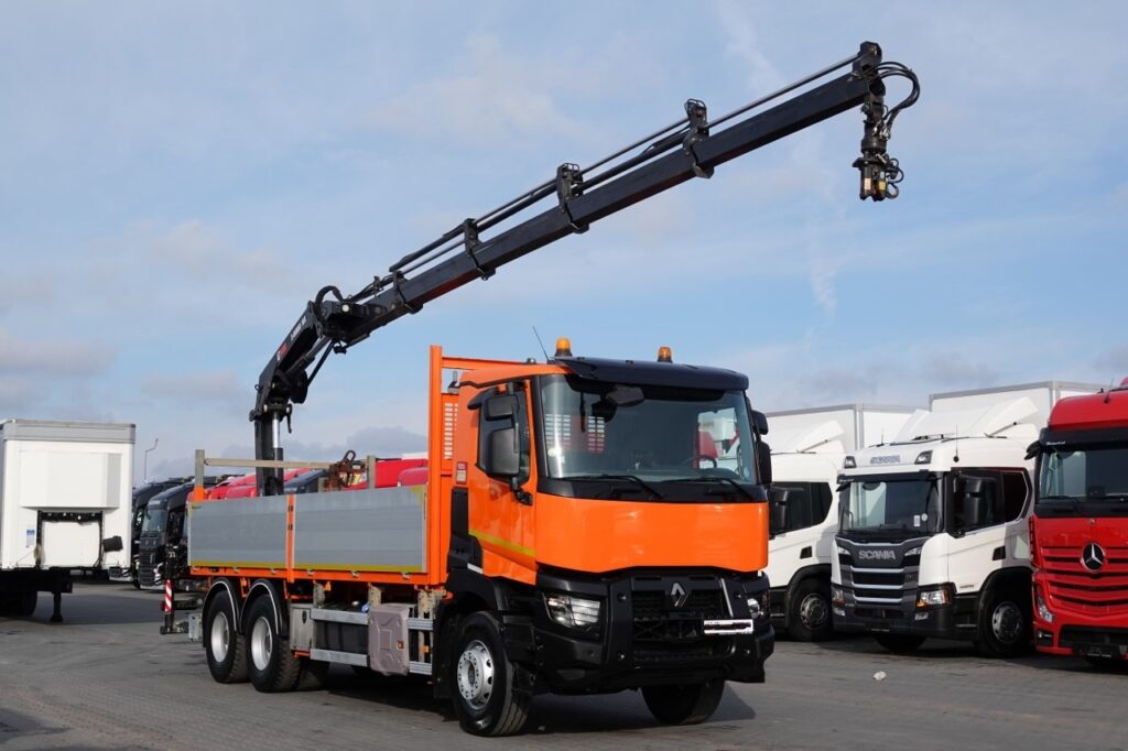 Renault C430 6×4 + HIAB 188 – 12.4m