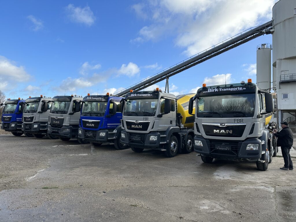 3 x MAN TGS 35.420  8×4  Schwing Stetter 10m3